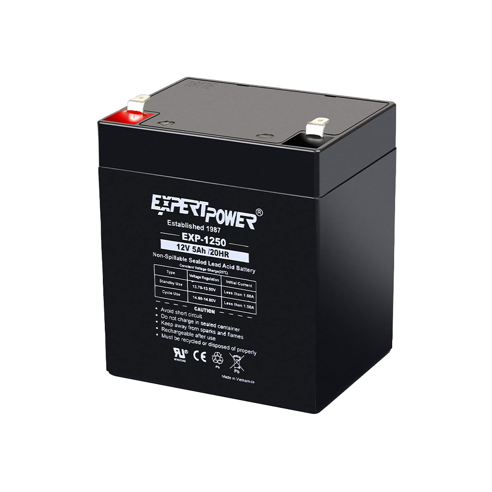 12 Volt, 5 amp Rechargeable Battery