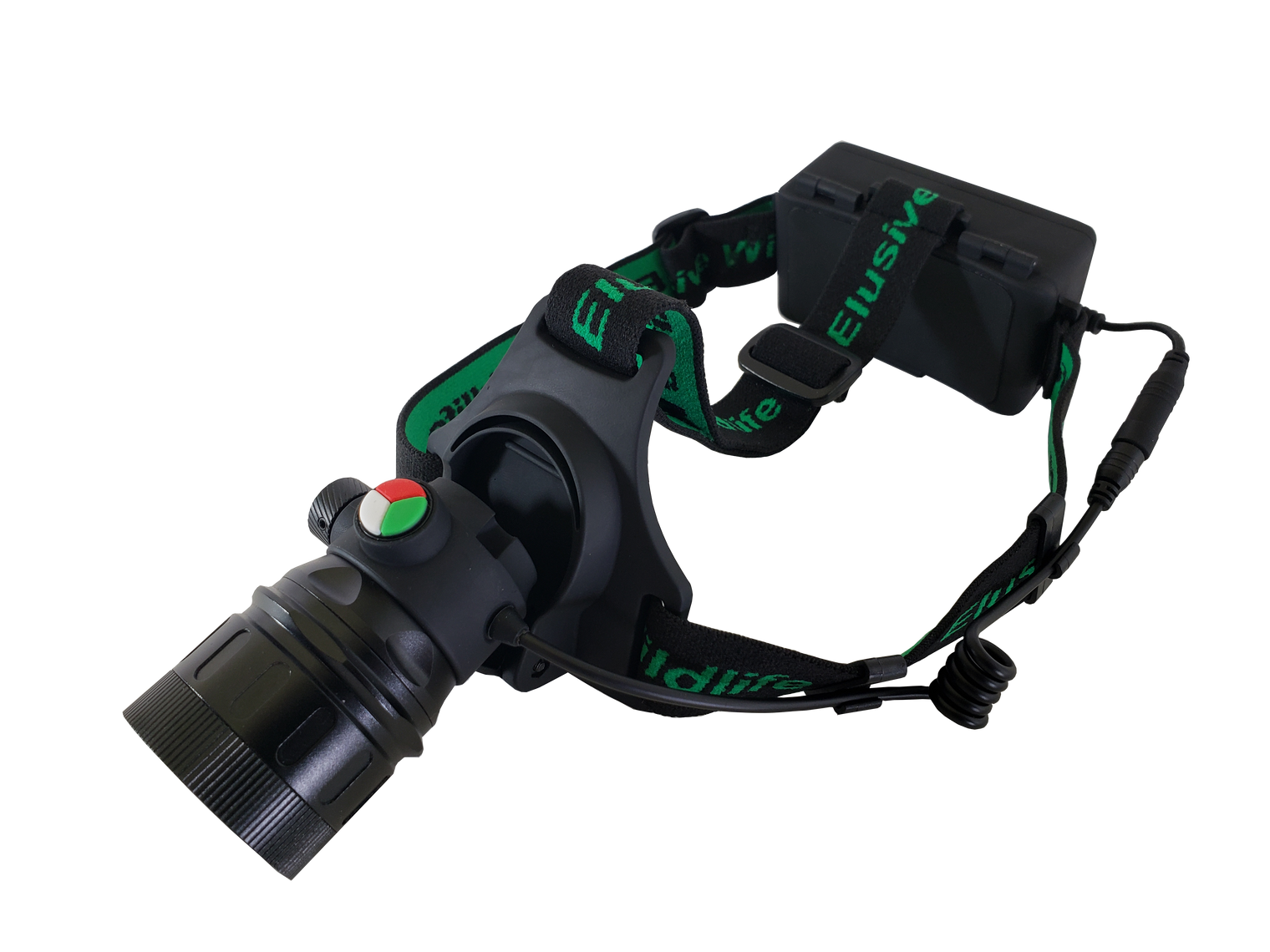 Elusive Wildlife 3-in-1 LED Headlamp Kit with Adjustable Beam for Hunting, Hiking and Camping-Dimmable, Zoomable led headlamp with Over 200 Yards Distance High Power headlamps for Hunters