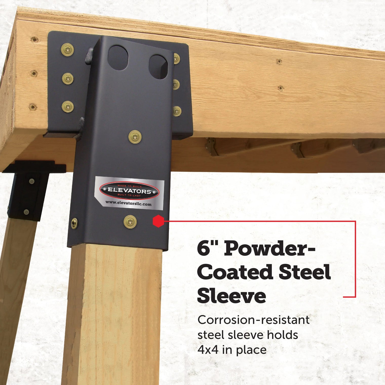 Shadow Hunter Blind Elevators, 4 Pack, Double Angle