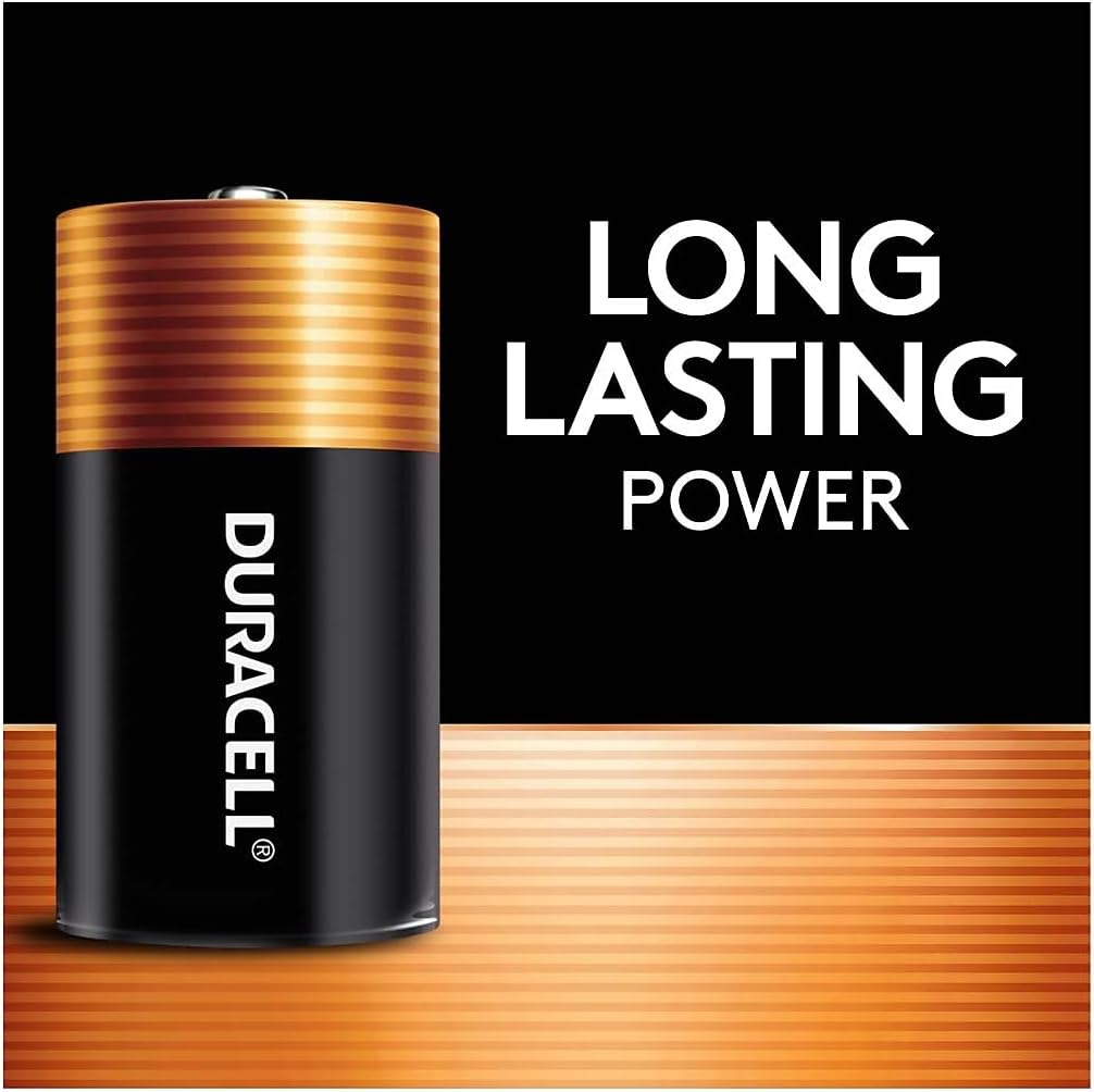 DURACELL Coppertop Battery C Cell Coppertop 4 Pack