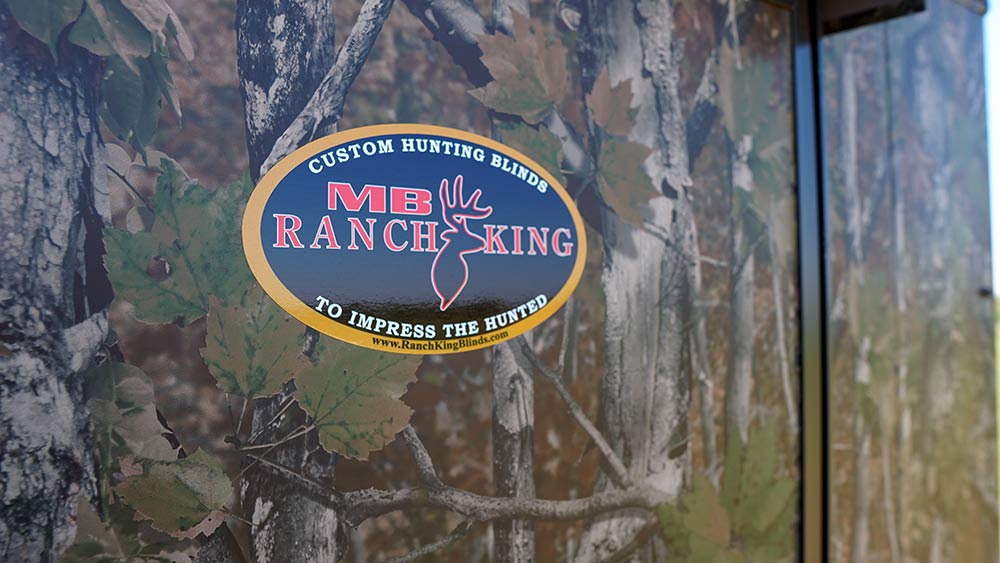 MB Ranch King Blinds - INSULATED BLIND - 8 ft. x 8 ft.