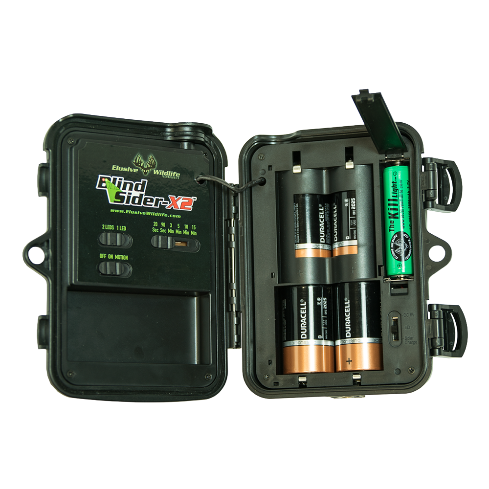 BLIND SIDER-X2 Motion Activated Feeder-Bait Light