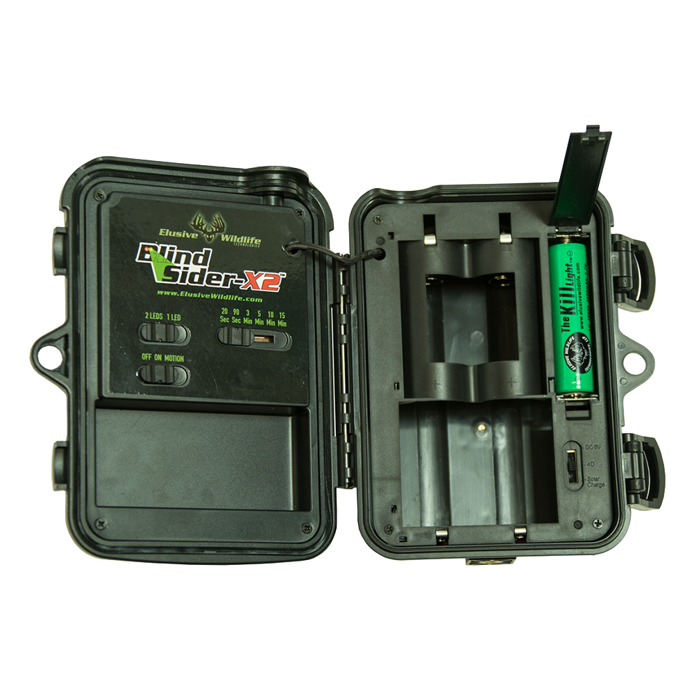 BLIND SIDER-X2 Motion Activated Feeder-Bait Light