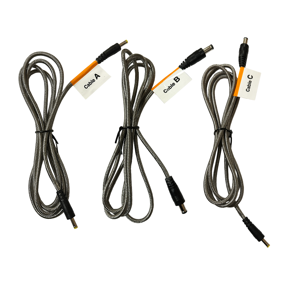 Chew Proof Cable Pack (Includes Cable A, B and C)