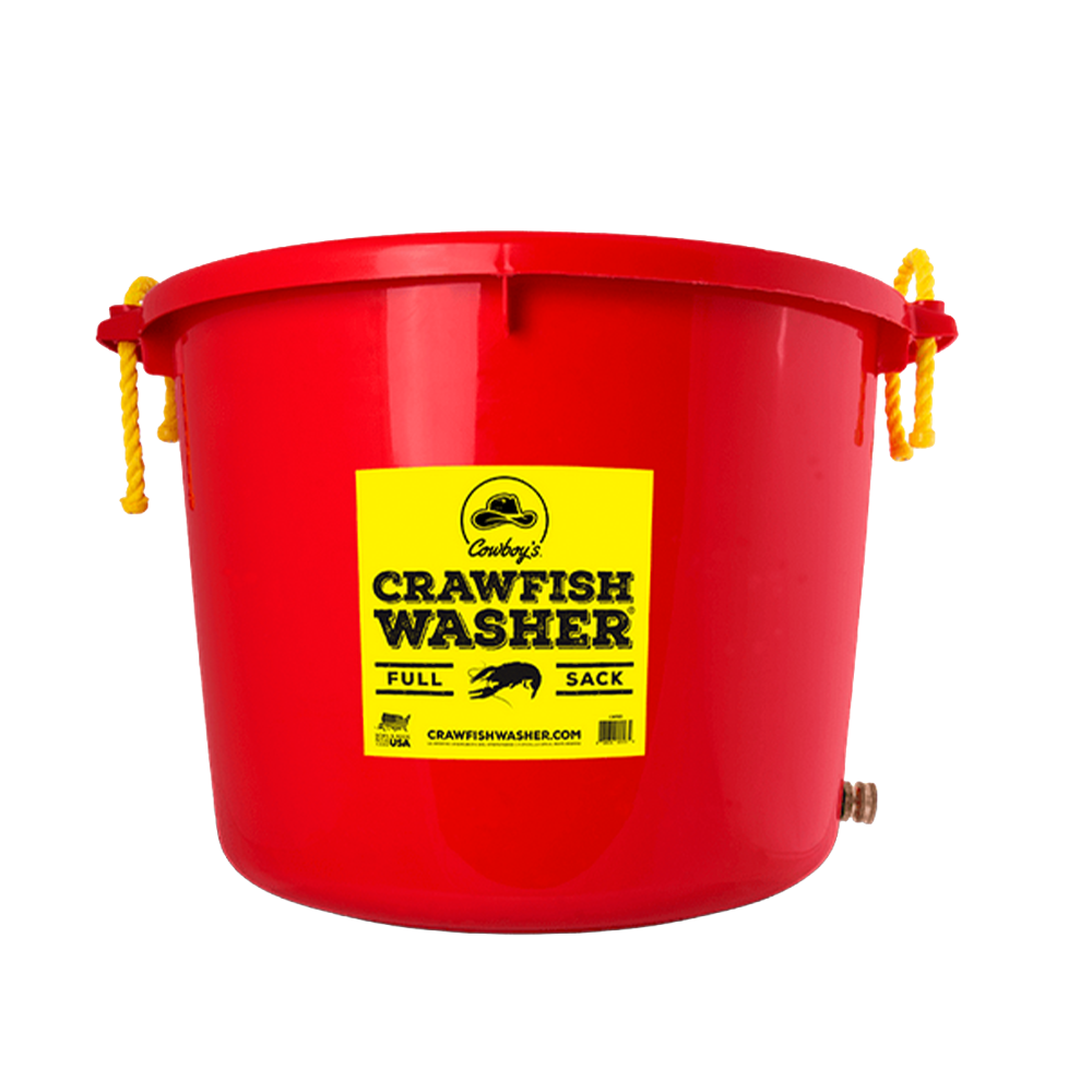 GAME WASHER -Crawfish and Jumbo Game Washer-Red