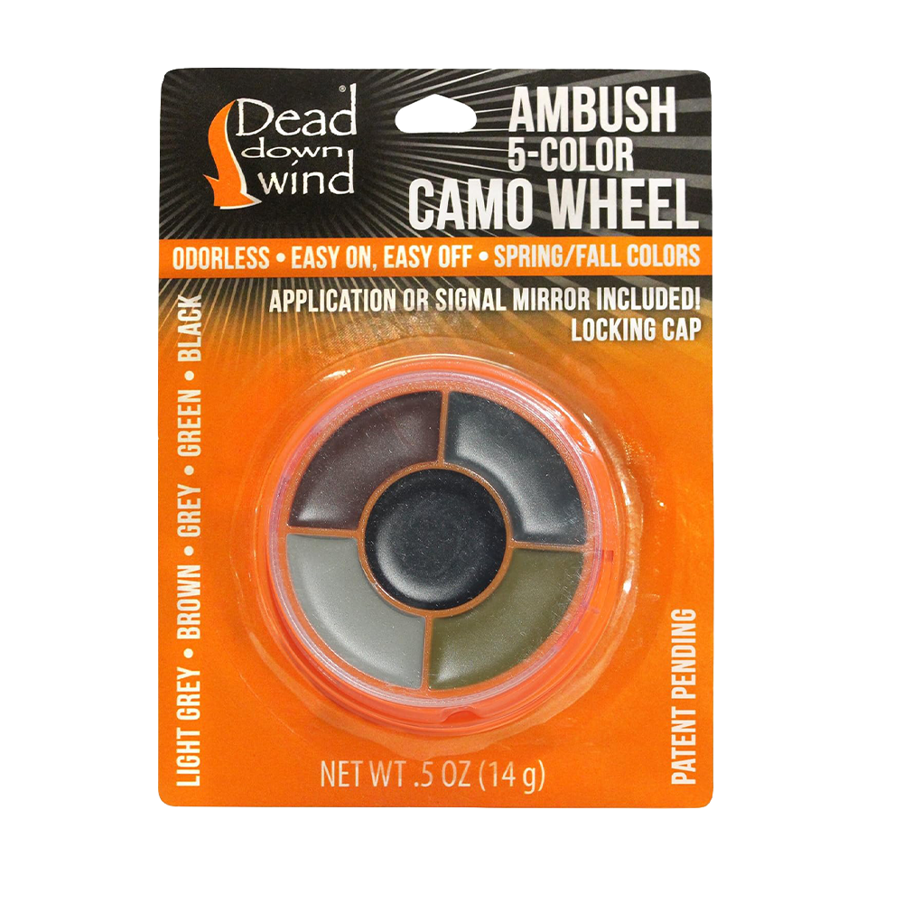 Dead Down Wind- Ambush 5 Color Camo Wheel