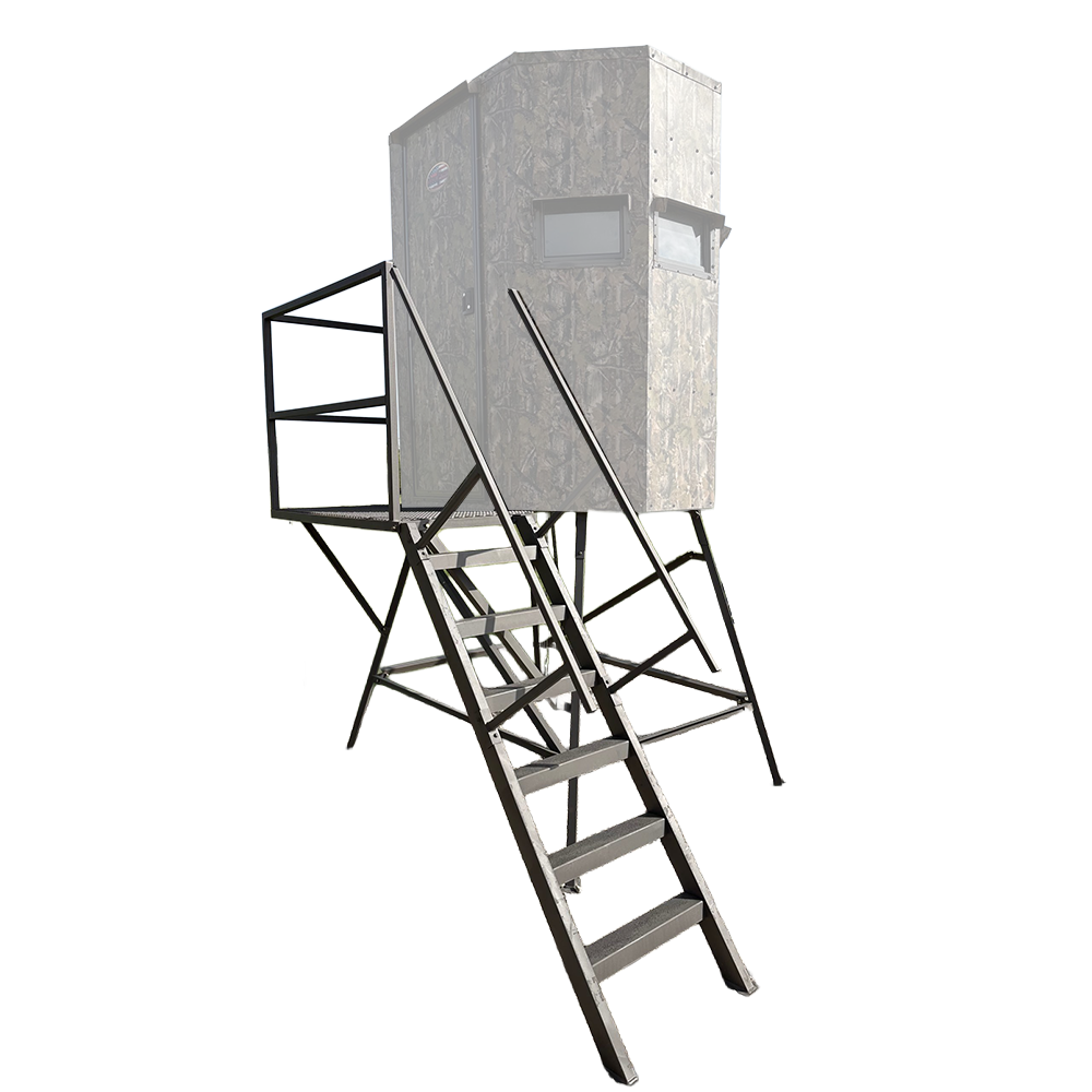 MB Ranch King Tower -ECONOMY -12ft. high, 6ft. x 6ft. base -tower and porch