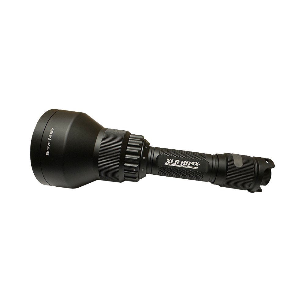 Elusive Wildlife HD4X Spotlight Package Extreme Distance Zoom Focus with Multi Color LED Technology
