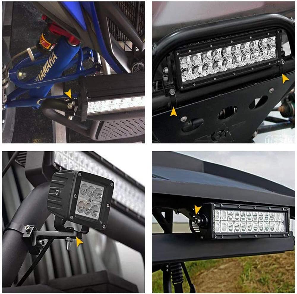 PREDATOR SERIES Universal Light Bar Tube Mounts