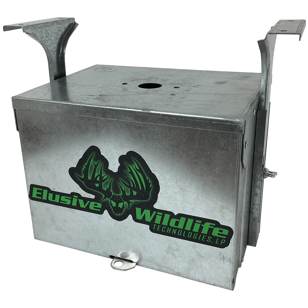 Elusive Wildlife 10 Watt Panel Lower Control Unit for Use with 12 Volt Deep Cycle Marine Batteries