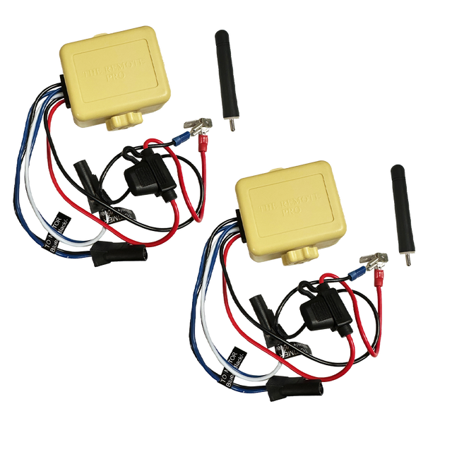 THE REMOTE PRO, 10 Channel Universal Wildlife Feeder Remote Control - Twin Pack