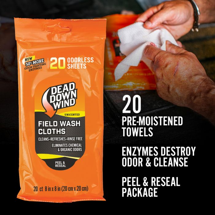 DEAD DOWN WIND -Field Wash Cloths