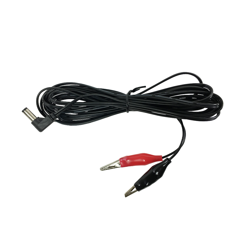 Kill Light Power Cable with Alligator Clips  13ft. -for feeder lights and Outfitter