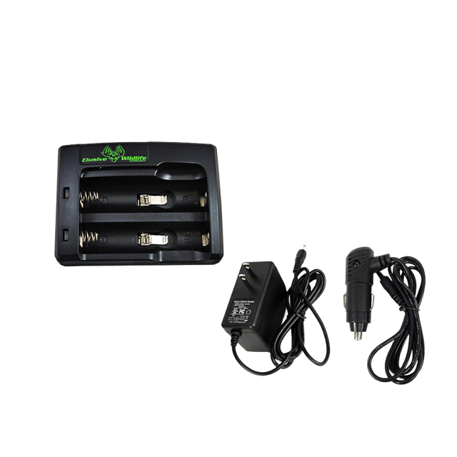 Kill Light Universal Battery Charger Kit with 16340 Batteries-2 Pack