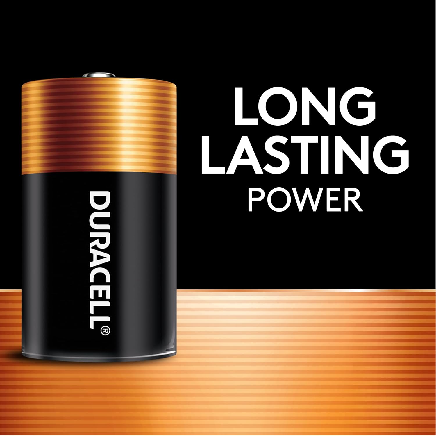 DURACELL Coppertop Battery D Cell Coppertop 4 Pack