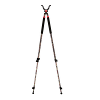 BOG POD Shooting Stick Bipod, CLD-2, Camo Legged Devil Bipod, Tall