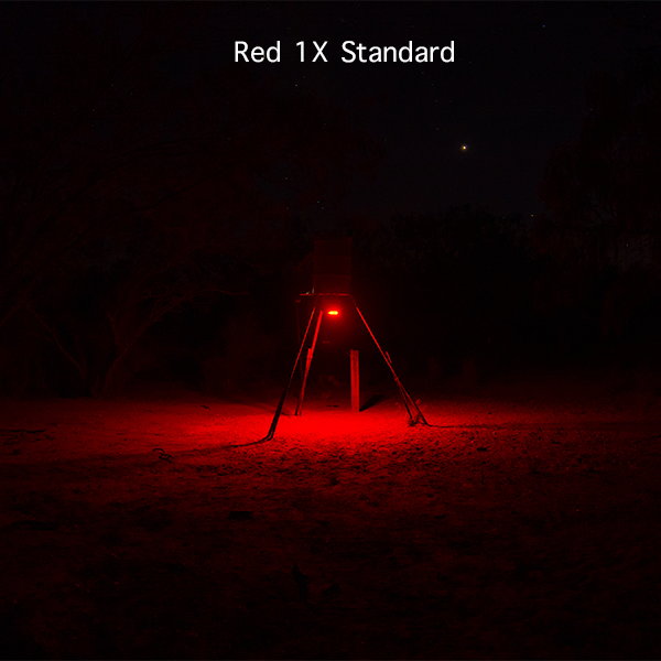 Elusive Wildlife Kill Light 3 Color Feeder Light - Best Hunting Light for Deer Feeders/Hog Hunting - Motion Activated, Portable, Red Green and Amber - Powered by Batteries or Solar Panel