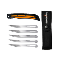 HAVALON Baracuta Series Knives -Black-Blaze Orange -EDGE Blade