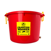 GAME WASHER -Crawfish and Jumbo Game Washer-Red