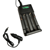 Kill Light Universal Battery Charger Kit-DELUXE 2 BAY