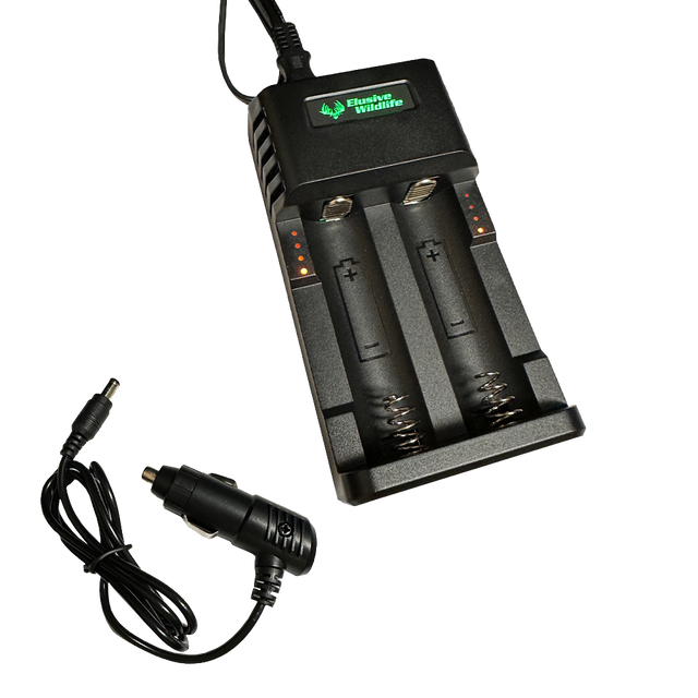 Kill Light Universal Battery Charger Kit-DELUXE 2 BAY