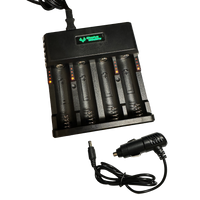 Kill Light Universal Battery Charger Kit- DELUXE 4 BAY