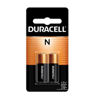 DURACELL N Battery, 2 Pack