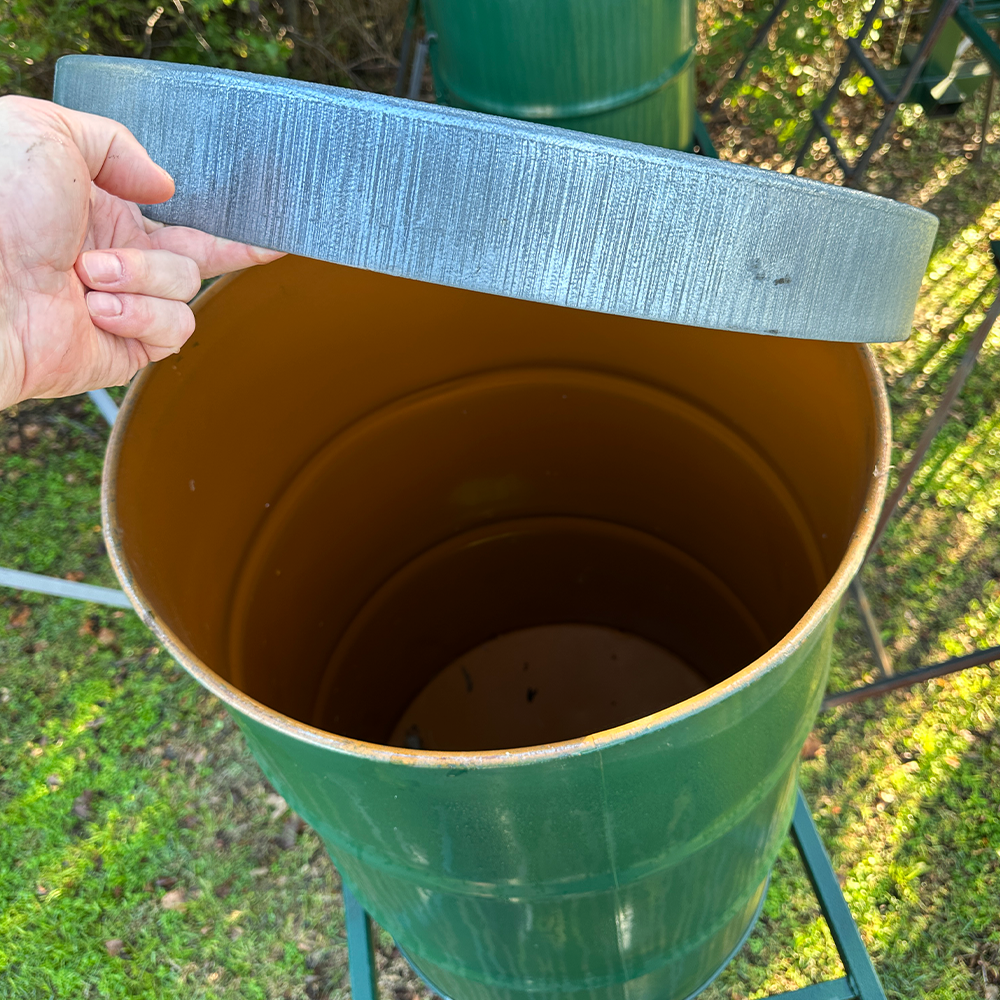 Feeder Lid, Galvanized