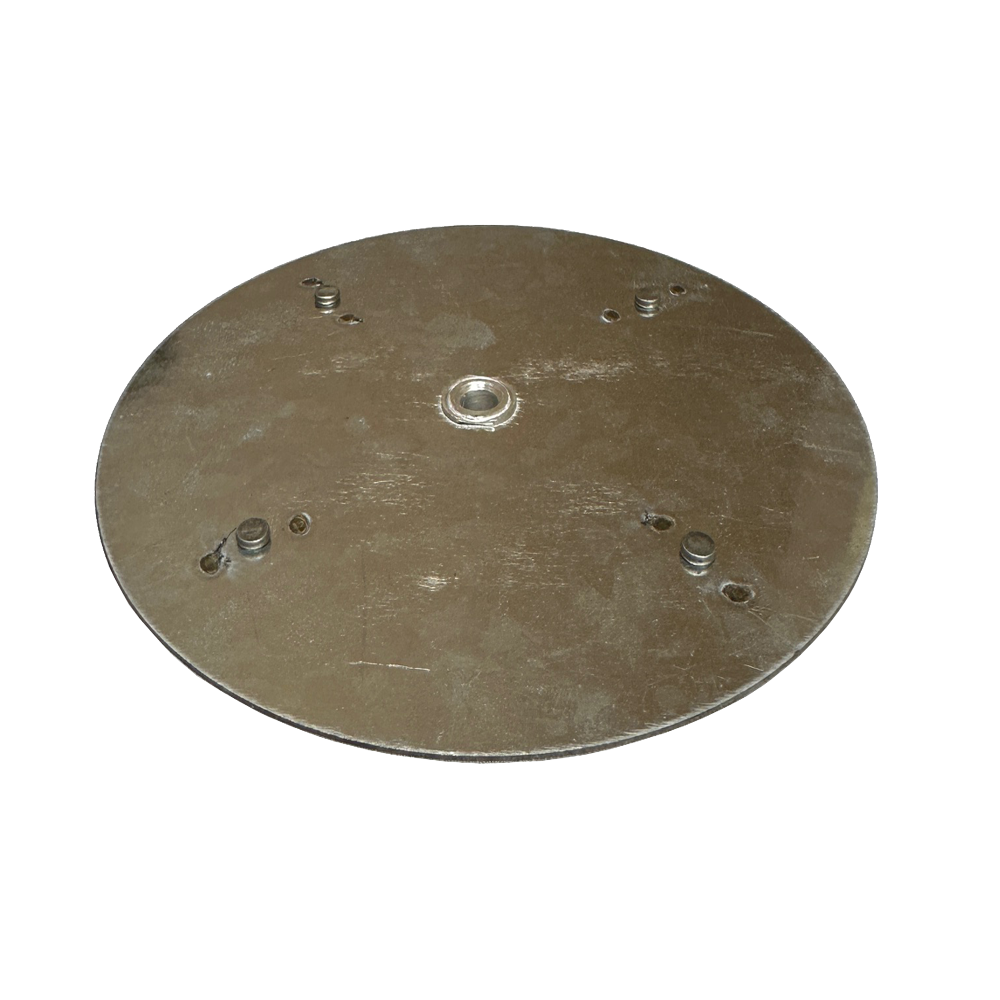 Fish Feeder Scatter Plate, 1/4 inch shaft