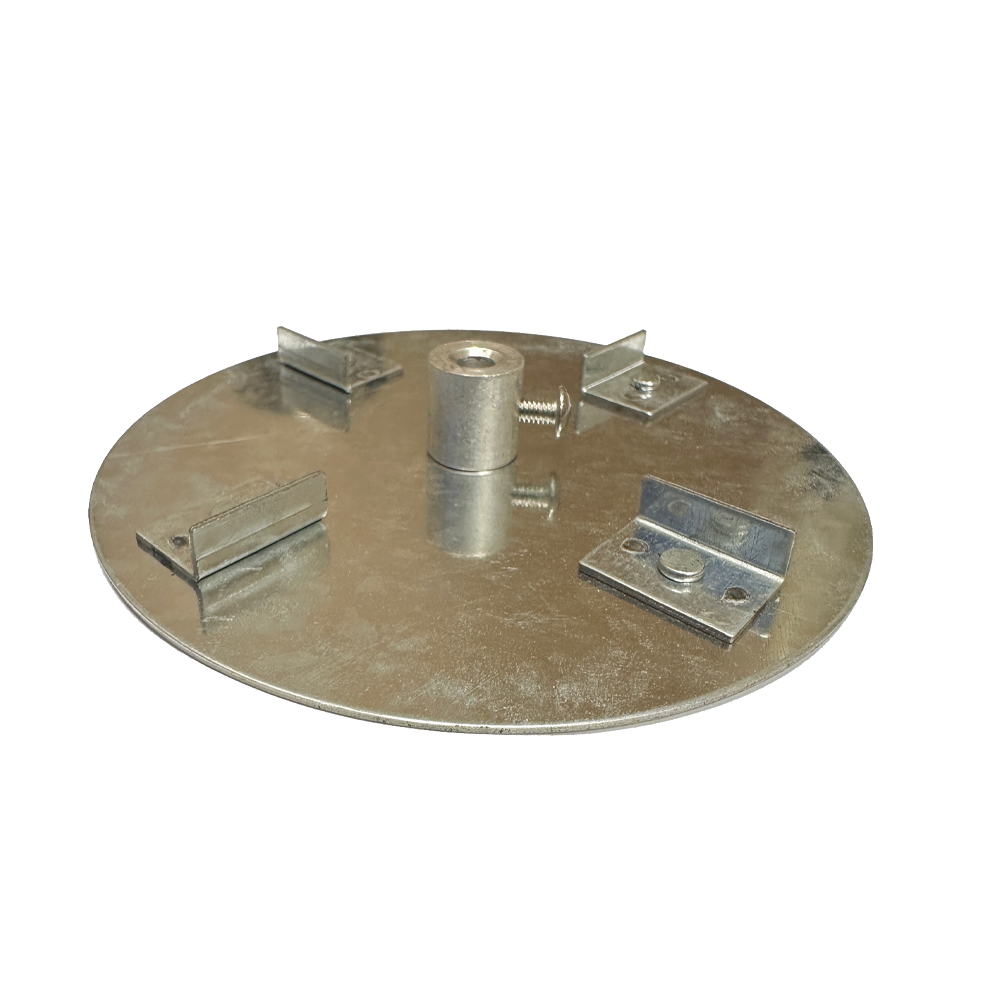 Fish Feeder Scatter Plate, 1/4 inch shaft
