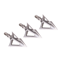 G5 Montec Broadhead, 3 Pack, 1 & 1-16in., 100 grain
