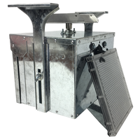 Elusive Wildlife Premium 12 Volt Feeder Control Box with The Timer and Attached Solar Panel