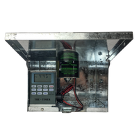 Elusive Wildlife Premium 12 Volt Feeder Control Box with The Timer and Attached Solar Panel