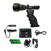 Elusive Wildlife HD4X Spotlight Package Extreme Distance Zoom Focus with Multi Color LED Technology