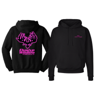 Elusive Wildlife Technologies Pullover Hoodie, HOT PINK