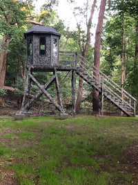 DeerView Blind Window Deluxe Hinge Glass for Deer Blinds and Shooting Houses