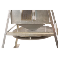 LAMCO Low Throw Corn Feeder -Galvanized