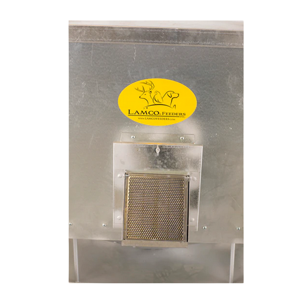 LAMCO Low Throw Corn Feeder -Galvanized