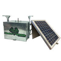 Elusive Wildlife 10 Watt Panel Lower Control Unit for Use with 12 Volt Deep Cycle Marine Batteries