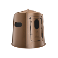 MAVERICK BLINDS Five Shooter -Hunting Blind-Brown-Tinted Windows