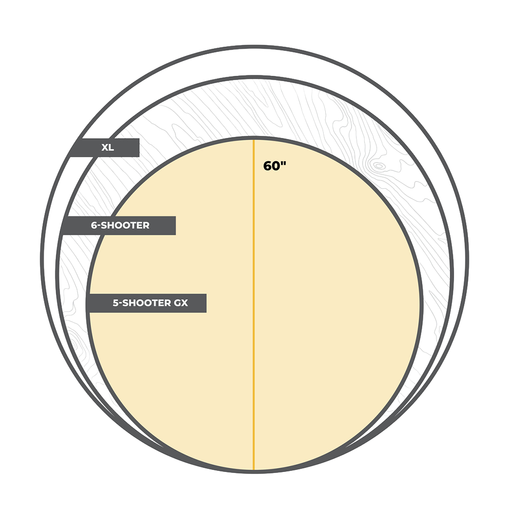 MAVERICK BLINDS Five Shooter -Hunting Blind-Brown-Tinted Windows