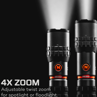 NEBO SLYDE King 2K, Rechargeable, Waterproof, 2000 Lumen Flashlight