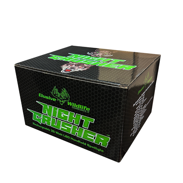 Elusive Wildlife NIGHT CRUSHER 25 Watt LED Handheld Spotlight