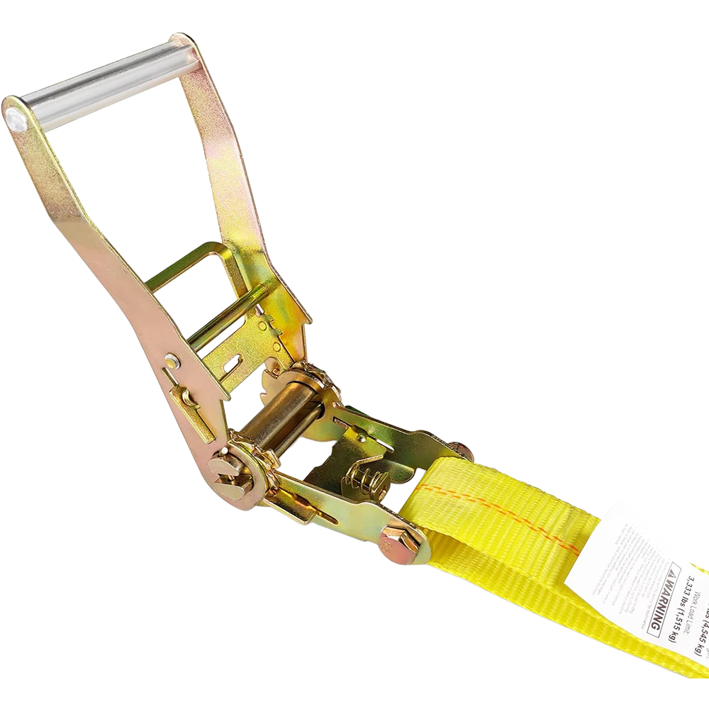 Heavy Duty Ratchet Strap, 1 Pack - 2in. x 27ft,  Working Capacity-3,333 LBS