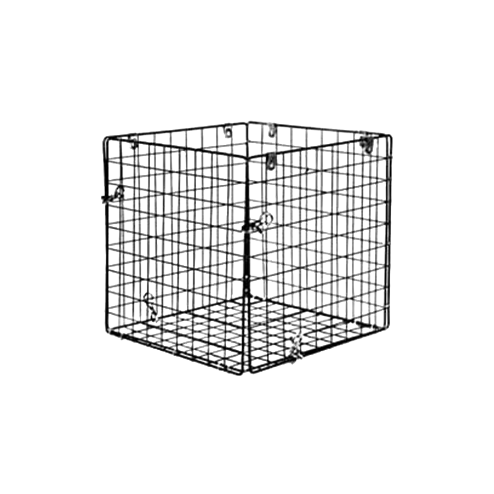 Large Wire Varmint Cage, Square - Black