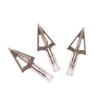 G5 Striker Magnum Fixed 4 Blade Broadhead, 3 Pack 1.5in. Cutting Diameter, .030in. Steel Lutz Blades