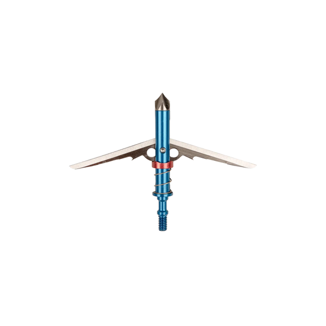 The Veteran Broadhead, Mechanical Broadhead, 100 Grain, Compound and Crossbow Use, 3 Pack